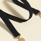 Black or Caramel One Size PU Leather Belt