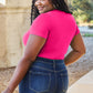 Basic Bae Full Size Round Neck Short Sleeve Bodysuit