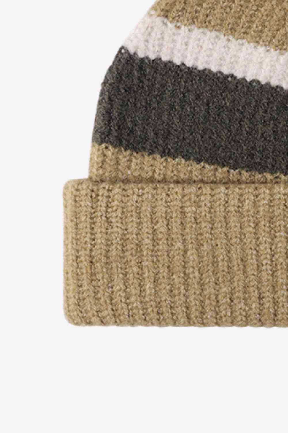 EZBeanie Tricolor Cuffed Hat Knit Beanie