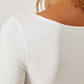 Ruched Long Sleeve T-Shirt