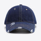 Distressed Adjustable Baseball Cap