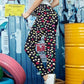 Printed High Waist Skinny Leggings