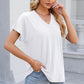 V-Neck Short Sleeve T-Shirt