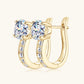 2 Carat Moissanite 925 Sterling Silver Earrings