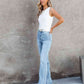 Misty Blue Full Size Washed Straight Leg Jeans