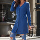 Button Up Long Sleeve Cover Up