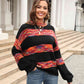 Striped Drop Shoulder Sweater