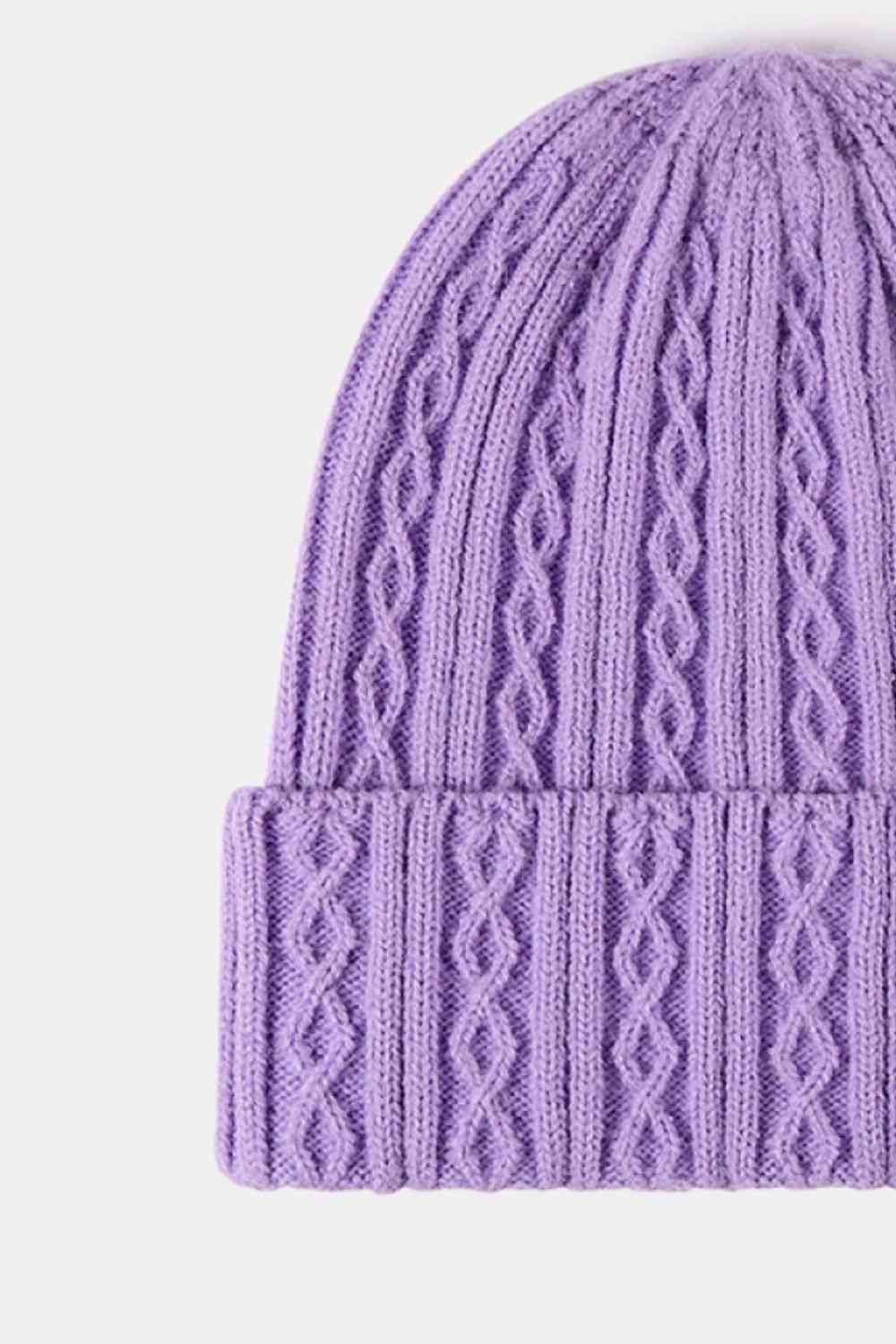 BeanieHatz Mixed Knit Cuff Beanie