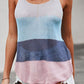 Color Block Scoop Neck Knit Tank 🦋