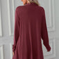 Open Front Long Sleeve Cardigan