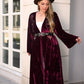 Plus Size Meredith Printed Open Front Long Sleeve Cardigan