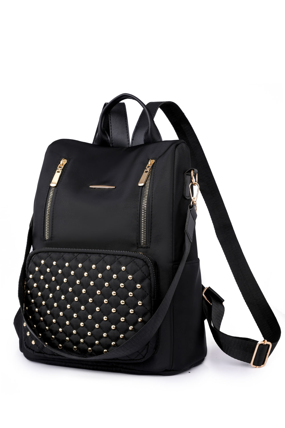 SoVersatile Zipper Pocket Beaded Backpack