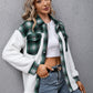 Outer Adventure Plaid Collared Neck Button Down Jacket