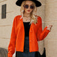 Dropped Shoulder Button Up Cardigan