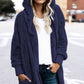 Teddy Hooded Jacket with Pockets