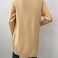 Fashion Mood Open Front Long Sleeve Cardigan with Pockets