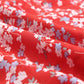 Printed Surplice Balloon Sleeve Layered Dress