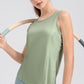 Wide Strap Round Neck Active Tank