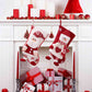 Christmas Santa or Snowman Stocking Hanging Widget