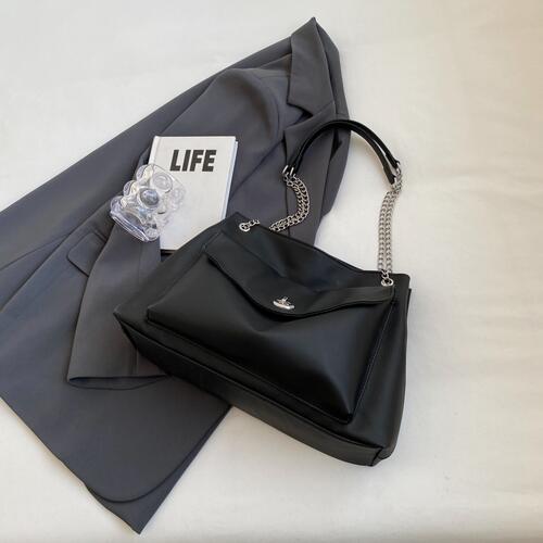 Classy Connection Bags PU Leather Shoulder Bag