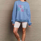 Simply Love Christmas Full Size MERRY AND BRIGHT Graphic Sweatshirt