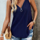 Eyelet V-Neck Double Strap Cami