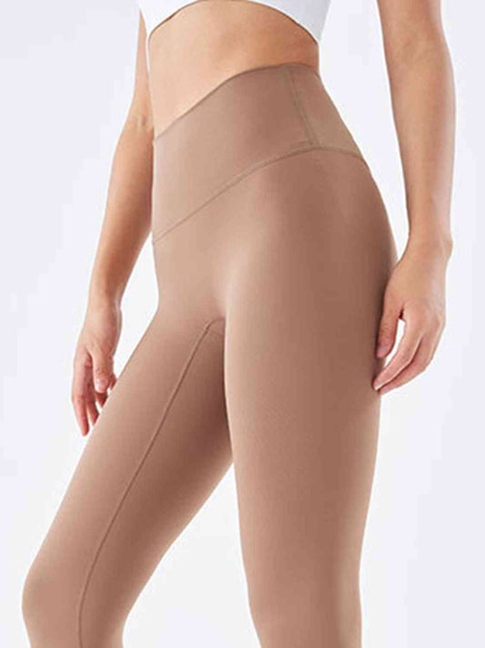 Full Size Wide Waistband Sports Leggings