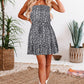 Women's Ditsy Floral Strapless Mini Dress