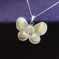 1 Carat Moissanite Butterfly Pendant Necklace 💜