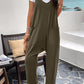 Pocketed Spaghetti Strap Overalls