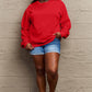 Simply Love Full Size IF I'M TOO MUCH THEN GO FIND LESS Round Neck Sweatshirt