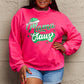 Simply Love Full Size Christmas Themed MAMA CLAUS Round Neck Sweatshirt