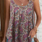 Women's Full Size Scoop Neck Double-Strap Cami