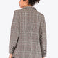 Women's Bryony Plaid Two-Button Blazer