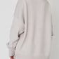 Turtle Neck Dropped Shoulder Sweater