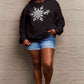 Simply Love Full Size Christmas Snowflake Graphic Sweatshirt