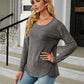 Full Size Round Neck Long Sleeve T-Shirt