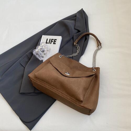 Classy Connection Bags PU Leather Shoulder Bag