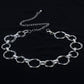 Alloy Chain Circle Shape Belt