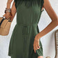 Women's SoDreamy Ruffled Tie-Waist Keyhole Dress