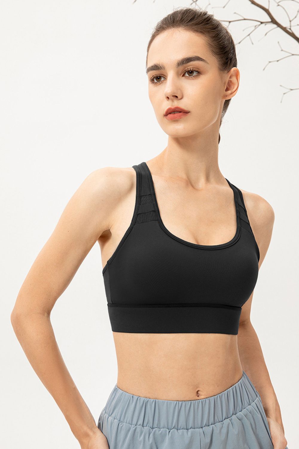 SO COMFY Scoop Neck Long Sports Bra