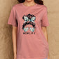 Malibu Dreams Simply Love Full Size MOM LIFE Graphic Cotton Tee