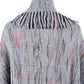 One Size Fringe Detail Printed Poncho