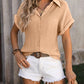 Button Up Short Sleeve Shirt