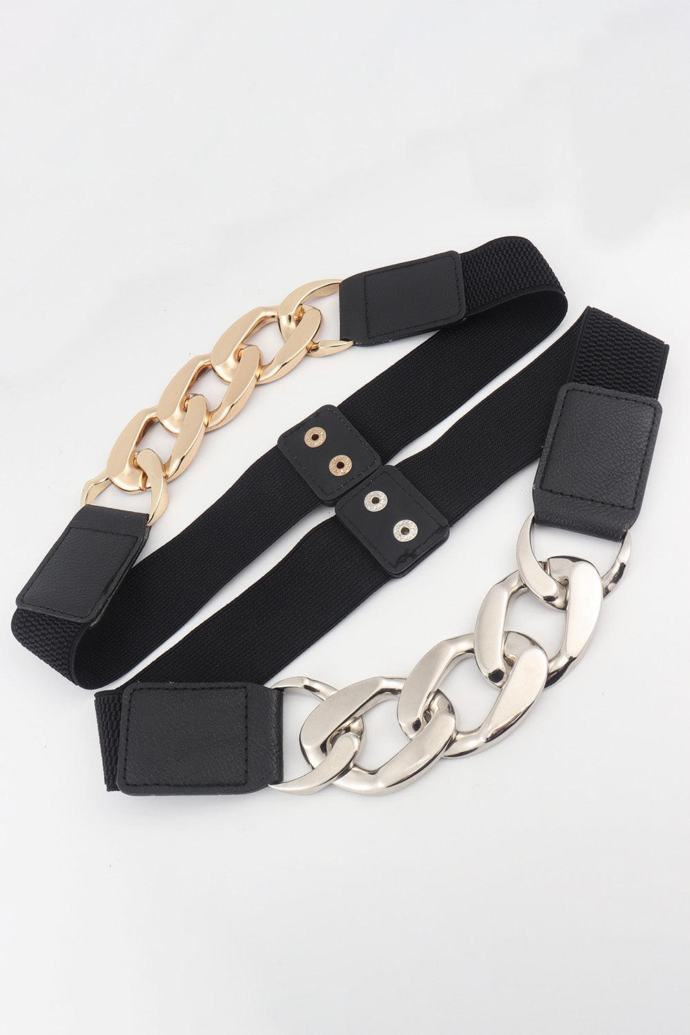 Women's Chain Detail Elastic Belt