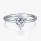 1 Carat Moissanite 925 Sterling Silver Solitaire Ring 💜