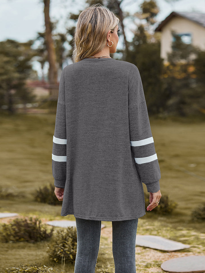 Full Size Long Sleeve Cardigan