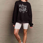 Simply Love Full Size Christmas MERRY AND BRIGHT Graphic Sweatshirt