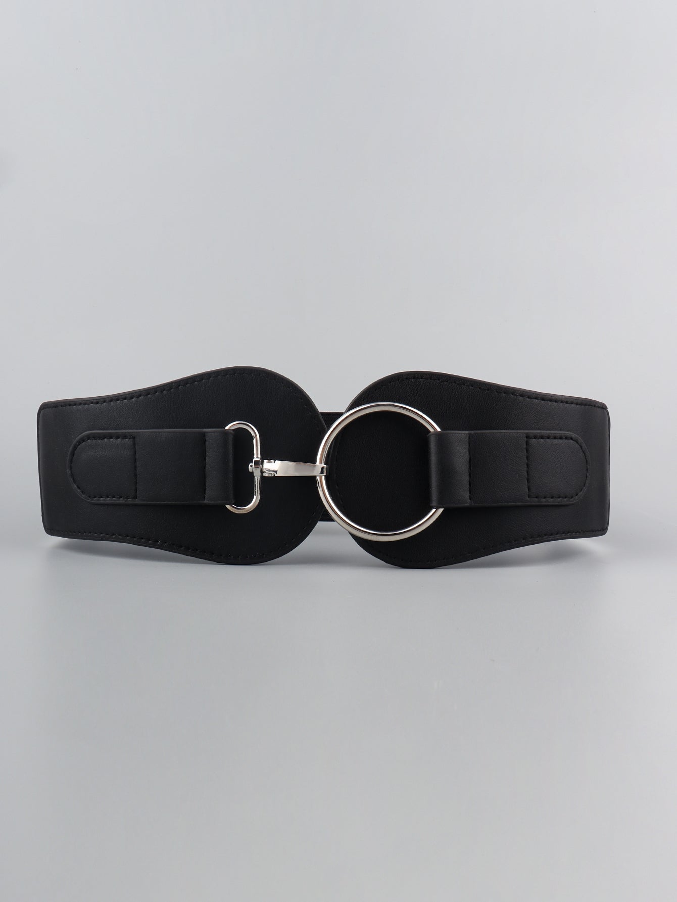 Jessica Anne Beauty PU Elastic Wide Belt