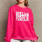 Simply Love SEASONAL Full Size HELLO PUMPKIN Graphic Sweatshirt